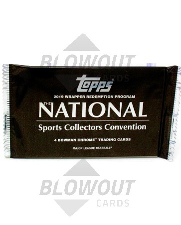 2019 Topps Bowman National Wrapper Redemption Pack