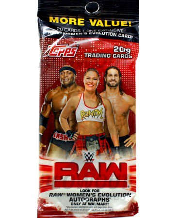 2019 Topps WWE RAW Fat Pack