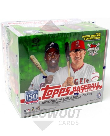 2019 Topps Series 2 Baseball Jumbo Box 