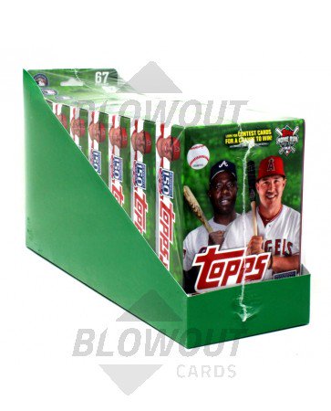 2019 Topps Series 2 Baseball Hanger 8 Pack Box