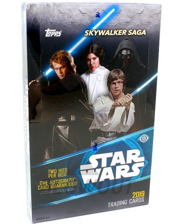 2019 Topps Star Wars Skywalker Saga Hobby 12 Box Case