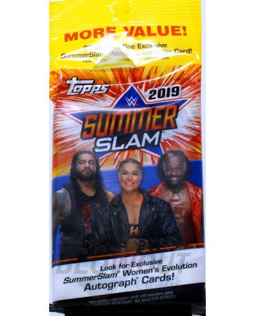 2019 Topps WWE SummerSlam Fat Pack