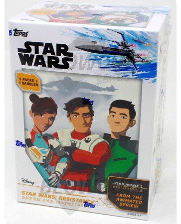 2019 Topps Star Wars: Resistance Surprise Pack Blaster Box