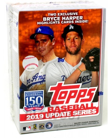 2019 Topps Update Series Baseball Blaster Box