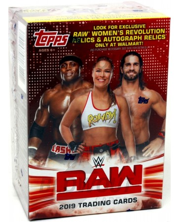 2019 Topps WWE RAW Blaster Box 