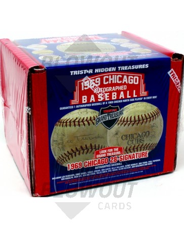 2019 Tristar Hidden Treasures 1969 Chicago Autographed Baseball