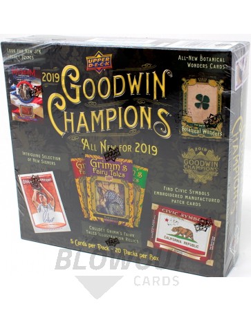 2019 Upper Deck Goodwin Champions Hobby 