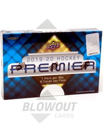 2019/20 Upper Deck Premier Hockey Hobby Box