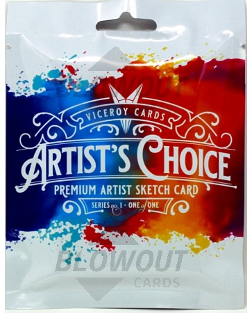 2019 Artist's Choice Premium Sketch Card (Viceroy Cards) 10 Pack Lot