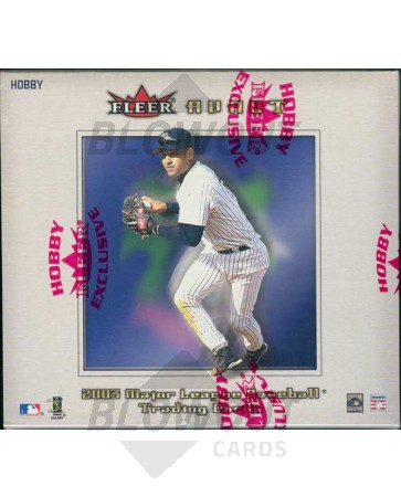 2003 Fleer Avant Baseball Hobby 12 Box Case