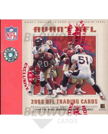 2003 Fleer Avant Football Hobby Box