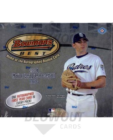 2004 Bowman's Best Baseball Hobby Box