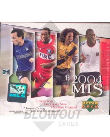 2004 Upper Deck MLS Soccer Hobby Box