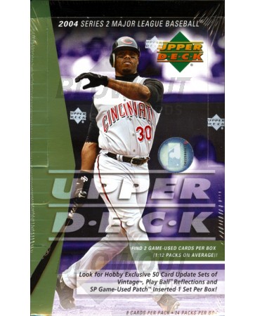 2004 Upper Deck Series 2 Baseball Hobby Box