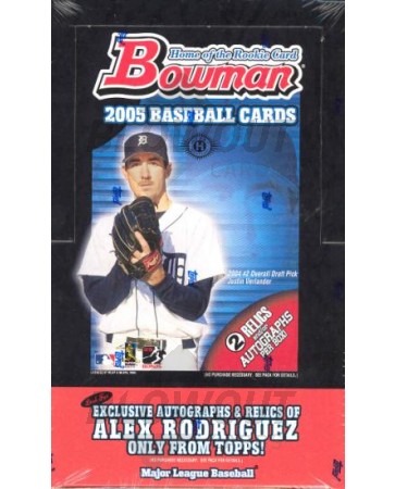 2005 Bowman Baseball Hobby Box