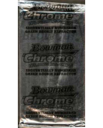 2005 Bowman Chrome Football Hobby Box Topper Pack