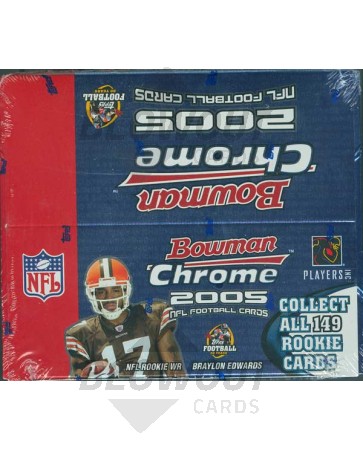 2005 Bowman Chrome Football Retail Box