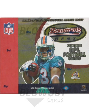 2005 Bowman's Best Football Hobby Box