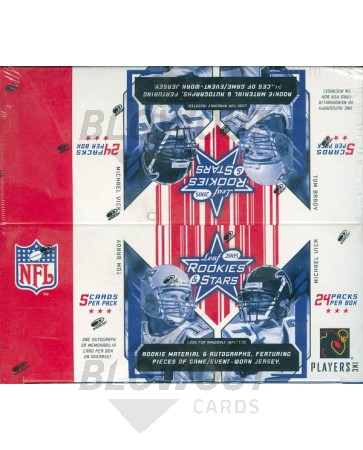 2005 Leaf Rookies & Stars Football Retail Box