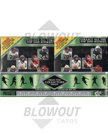 2005 Press Pass Collector's Series Football Box
