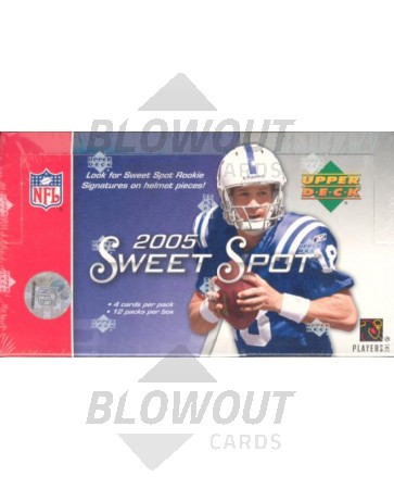 2005 Upper Deck Sweet Spot Football Hobby Box