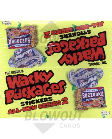 2005 Topps Wacky Packages Series 2 Stickers Box