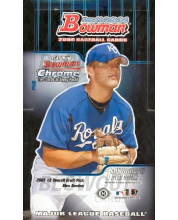 2006 Bowman Baseball Hobby 12 Box Case