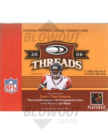 2006 Donruss Threads Football Hobby Box
