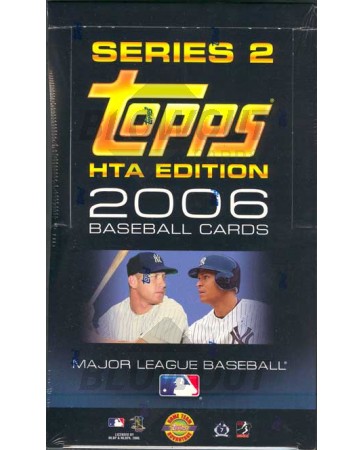 2006 Topps Series 2 Baseball Jumbo (HTA) Box