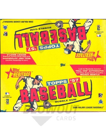 2006 Topps Heritage Baseball Retail Box
