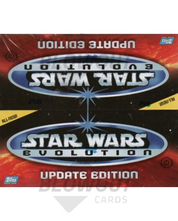 Topps Star Wars Evolution Update Edition Hobby 8 Box Case