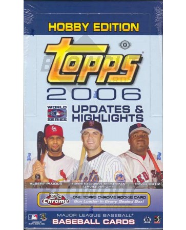 2006 Topps Series 3 Updates Highlight Baseball Hobby 12 Box Case