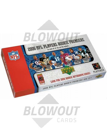 2006 Upper Deck Rookie Premiere Football 24 Set Case