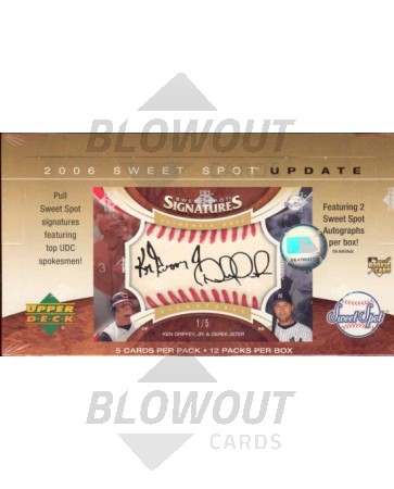 2006 Upper Deck Sweet Spot Update Baseball Hobby Box