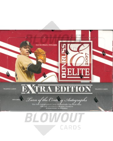 2007 Donruss Elite Extra Edition Baseball Hobby Box