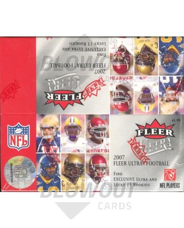 2007 Fleer Ultra Football Retail 20 Box Case
