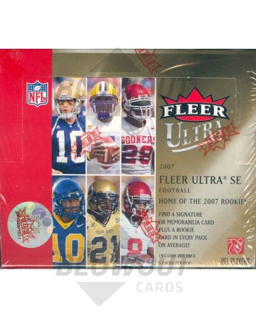 2007 Fleer Ultra SE Football Hobby Box