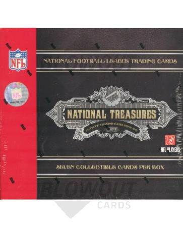 2007 Playoff National Treasures Football Hobby Box