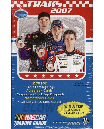 2007 Press Pass Traks Racing Blaster Box