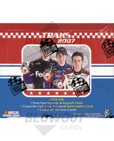 2007 Press Pass Traks Racing Retail Box