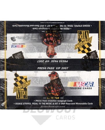 2007 Press Pass VIP Racing Retail Box