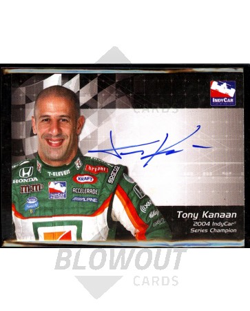 2007 Rittenhouse Indy Racing League Tony Kanaan Autograph Card