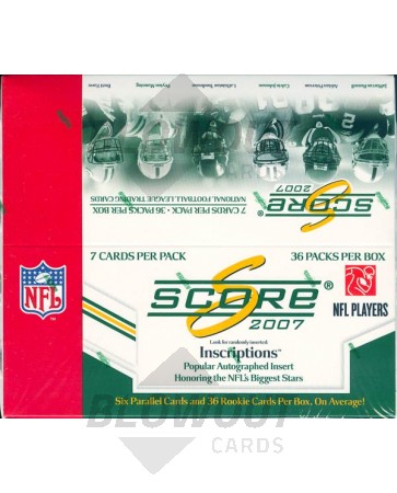 2007 Score Football Box (retail only release)