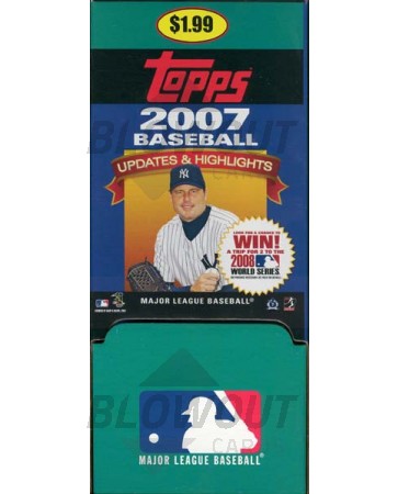 2007 Topps Series 3 Updates Highlight Baseball Retail 6 Box Case