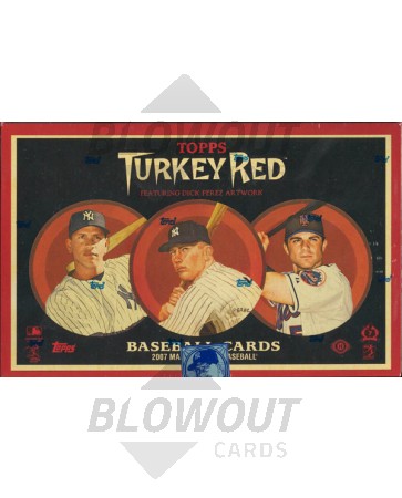 2007 Topps Turkey Red Baseball Hobby 8 Box Case