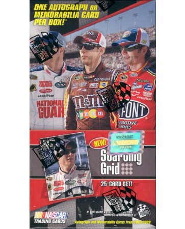 2008 Press Pass Starting Grid Racing Set Blaster - 20 Box Case