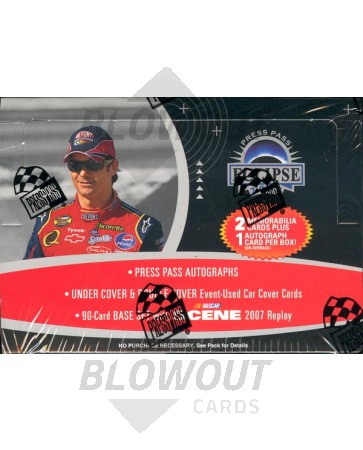 2008 Press Pass Eclipse Racing Hobby 10 Box Case