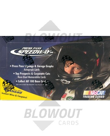2008 Press Pass Speedway Racing Hobby Box