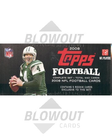 2008 Topps Football Factory Set - 12 Set Case