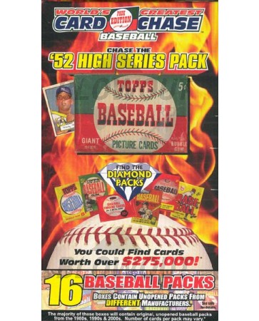 2008 Tristar World's Greatest Pack Chase 4 Baseball 30 Box Case